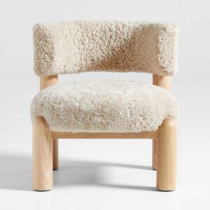 Fabric Easy Chair With Armrests