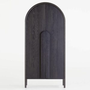 Solid Wood Bar Storage Cabinet
